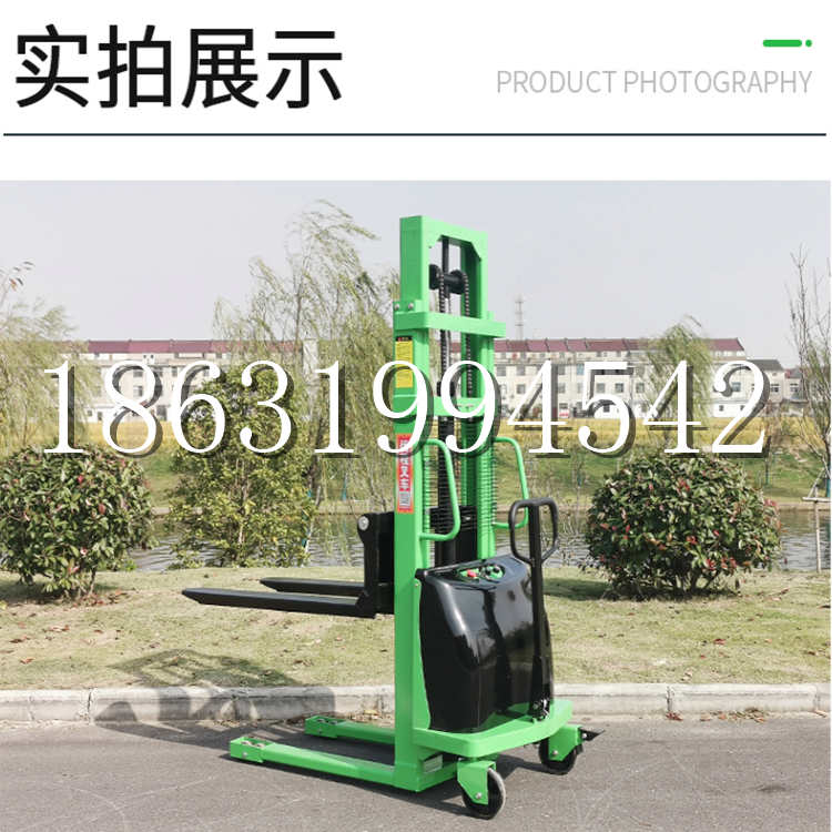 乌当区电动叉车堆高车液压铲车电瓶1吨2吨站驾步行式小型全自动叉车